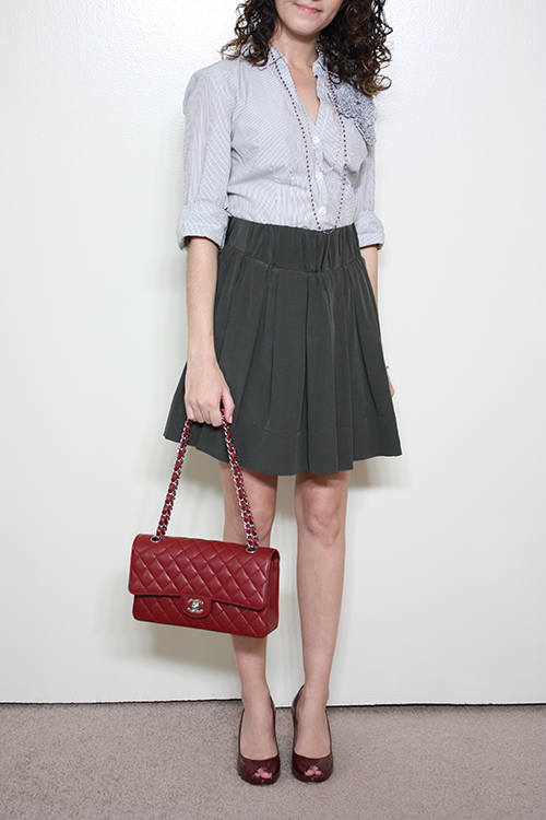 Stillwater The Button Wrap Skirt